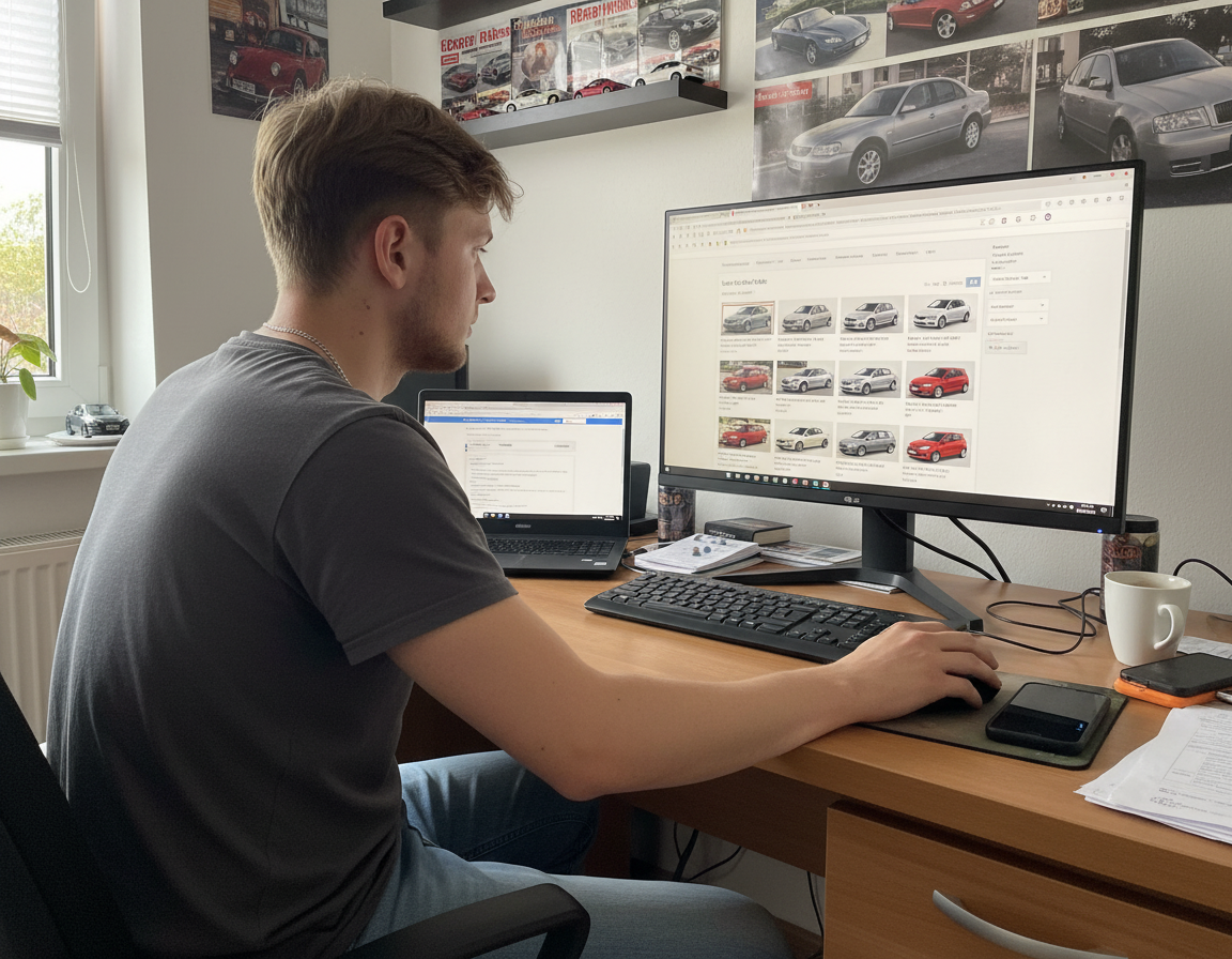 Vyhledání vozu s prohlídkou